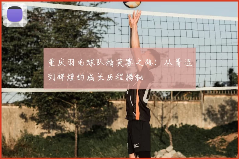 重庆羽毛球队精英赛之路:从青涩到辉煌的成长历程揭秘