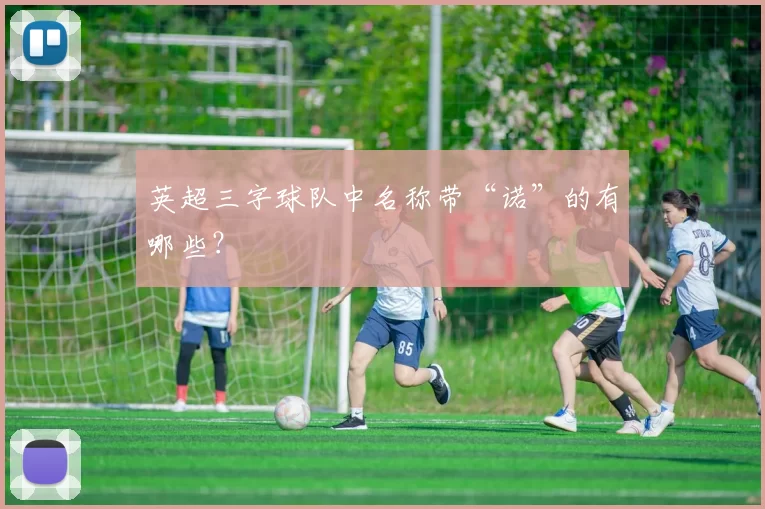 英超三字球队中名称带“诺”的有哪些?