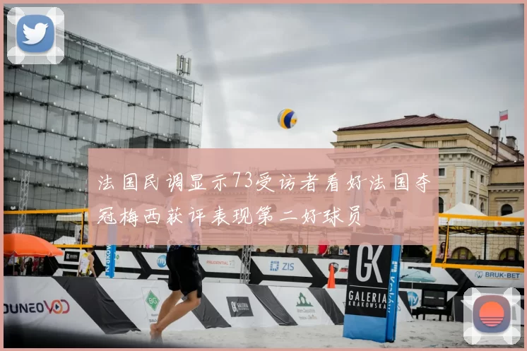 法国民调显示73受访者看好法国夺冠梅西获评表现第二好球员
