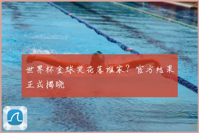 世界杯金球奖花落谁家?官方结果正式揭晓