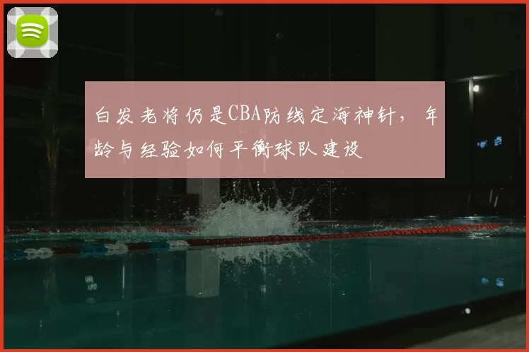 白发老将仍是CBA防线定海神针,年龄与经验如何平衡球队建设