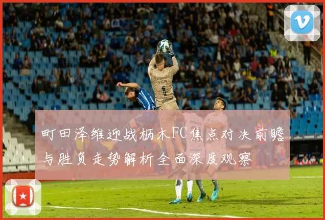 町田泽维迎战枥木FC焦点对决前瞻与胜负走势解析全面深度观察