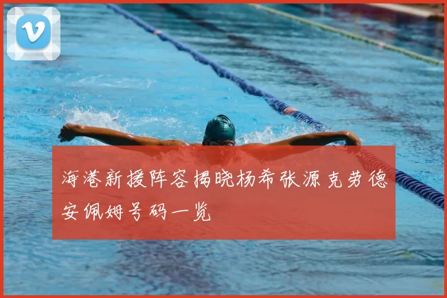 海港新援阵容揭晓杨希张源克劳德安佩姆号码一览