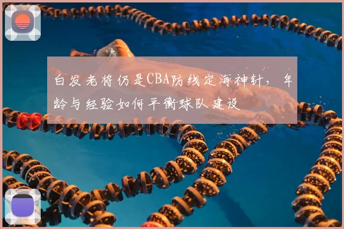 白发老将仍是CBA防线定海神针，年龄与经验如何平衡球队建设