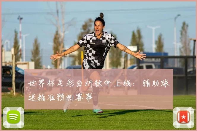 世界杯足彩分析软件上线,辅助球迷精准预测赛事